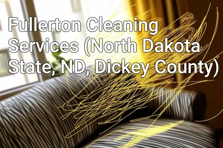 Fullerton Cleaning Services (North Dakota State, ND, Dickey County)