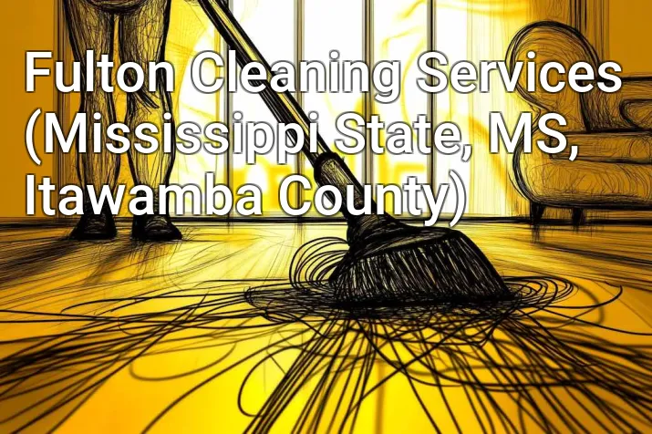 Fulton Cleaning Services (Mississippi State, MS, Itawamba County)