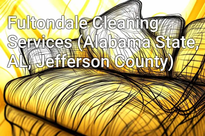 Fultondale Cleaning Services (Alabama State, AL, Jefferson County)