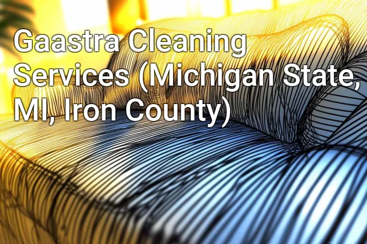 Gaastra Cleaning Services (Michigan State, MI, Iron County)