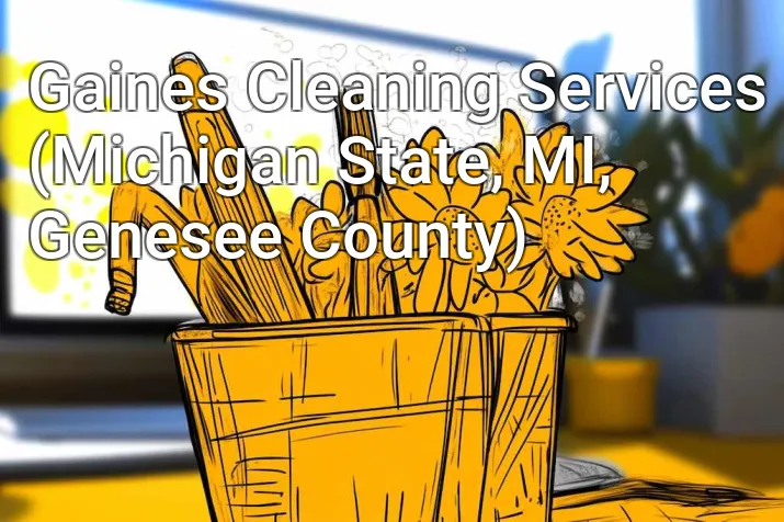 Gaines Cleaning Services (Michigan State, MI, Genesee County)