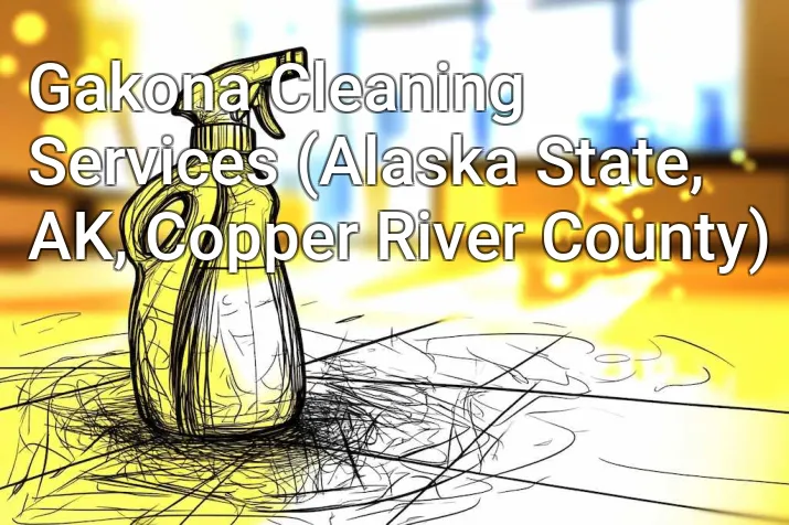 Gakona Cleaning Services (Alaska State, AK, Copper River County)