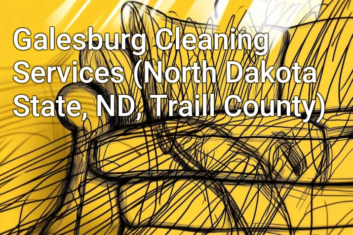 Galesburg Cleaning Services (North Dakota State, ND, Traill County)