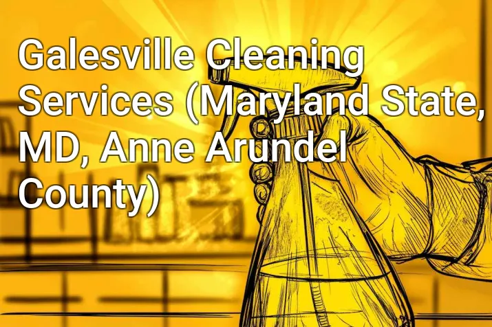 Galesville Cleaning Services (Maryland State, MD, Anne Arundel County)