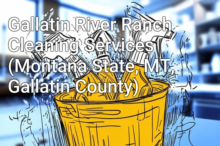 Gallatin River Ranch Cleaning Services (Montana State, MT, Gallatin County)
