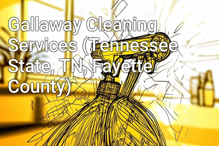 Gallaway Cleaning Services (Tennessee State, TN, Fayette County)