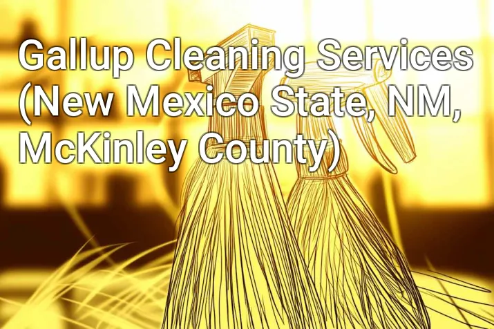 Gallup Cleaning Services (New Mexico State, NM, McKinley County)