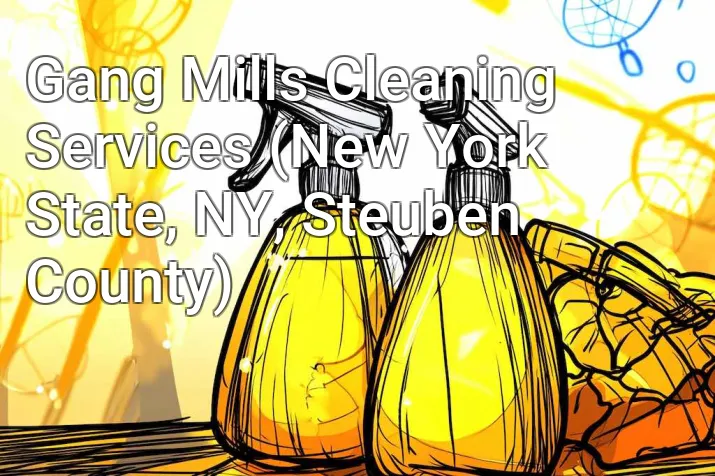 Gang Mills Cleaning Services (New York State, NY, Steuben County)