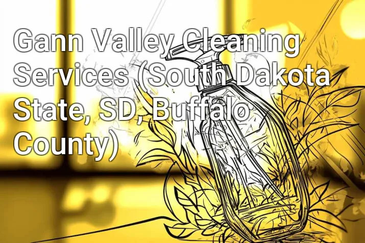 Gann Valley Cleaning Services (South Dakota State, SD, Buffalo County)