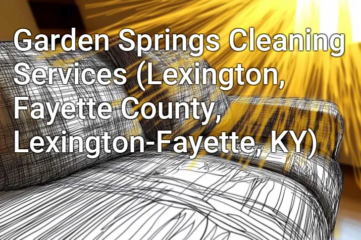 Garden Springs Cleaning Services (Lexington, Fayette County, Lexington-Fayette, KY)