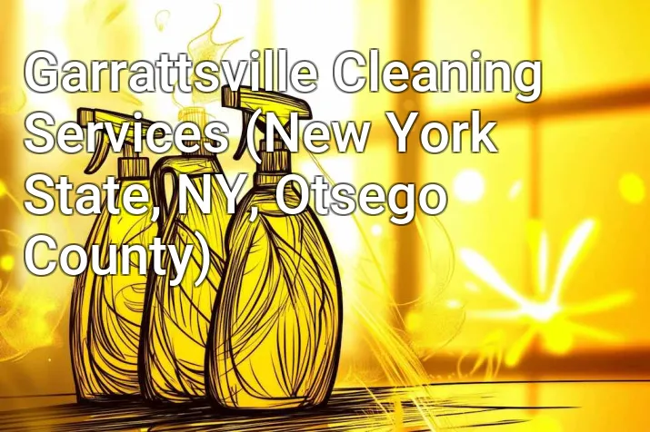 Garrattsville Cleaning Services (New York State, NY, Otsego County)