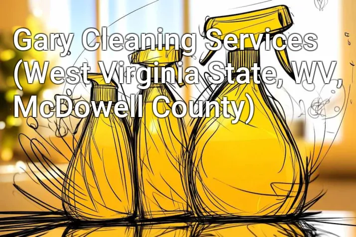 Gary Cleaning Services (West Virginia State, WV, McDowell County)