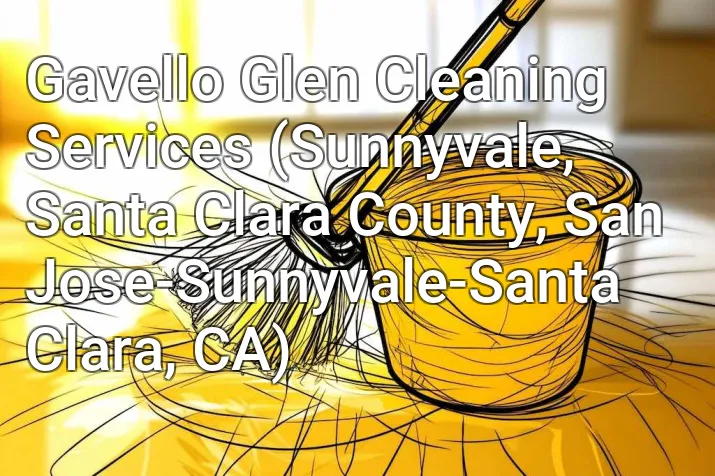 Gavello Glen Cleaning Services (Sunnyvale, Santa Clara County, San Jose-Sunnyvale-Santa Clara, CA)