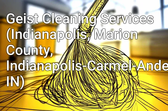 Geist Cleaning Services (Indianapolis, Marion County, Indianapolis-Carmel-Anderson, IN)