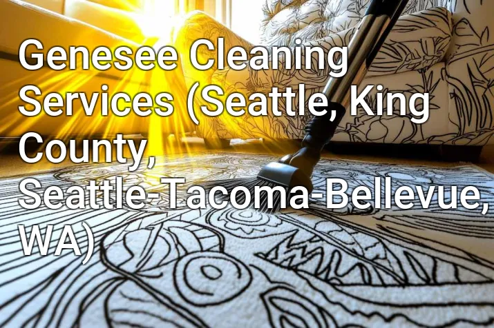 Genesee Cleaning Services (Seattle, King County, Seattle-Tacoma-Bellevue, WA)