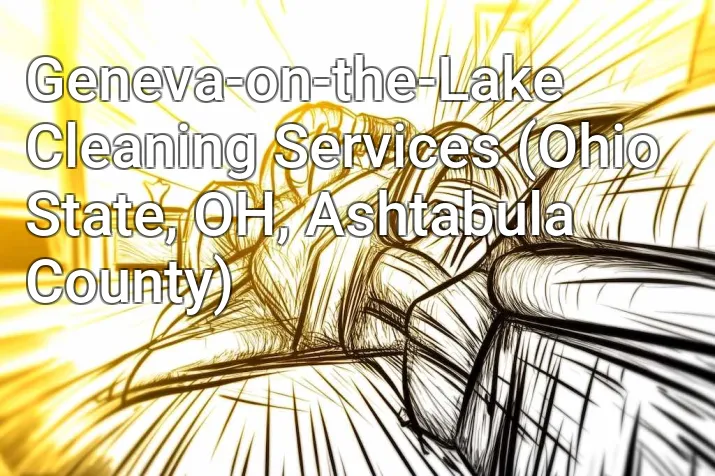 Geneva-on-the-Lake Cleaning Services (Ohio State, OH, Ashtabula County)