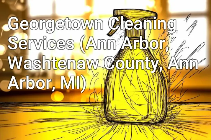 Georgetown Cleaning Services (Ann Arbor, Washtenaw County, Ann Arbor, MI)