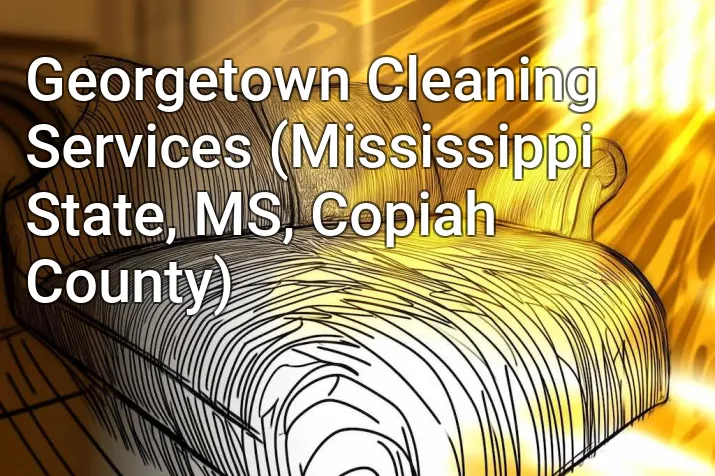 Georgetown Cleaning Services (Mississippi State, MS, Copiah County)
