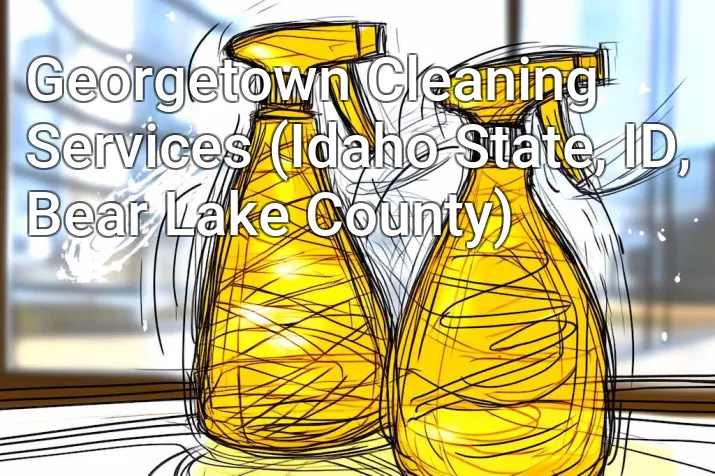 Georgetown Cleaning Services (Idaho State, ID, Bear Lake County)