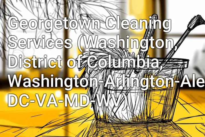 Georgetown Cleaning Services (Washington, District of Columbia, Washington-Arlington-Alexandria, DC-VA-MD-WV)