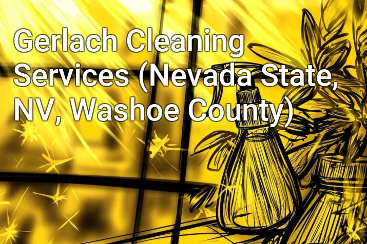 Gerlach Cleaning Services (Nevada State, NV, Washoe County)
