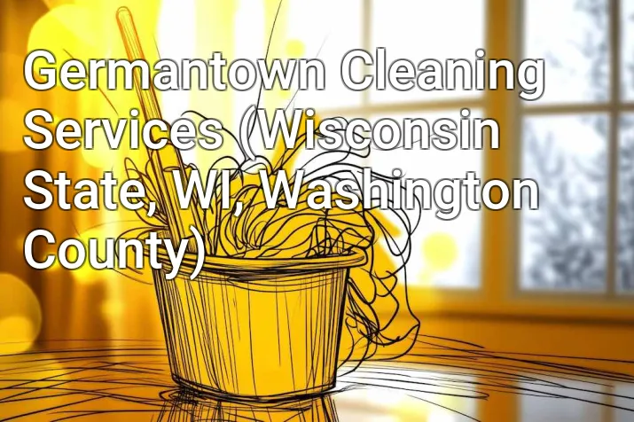 Germantown Cleaning Services (Wisconsin State, WI, Washington County)