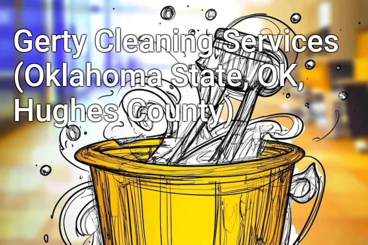 Gerty Cleaning Services (Oklahoma State, OK, Hughes County)