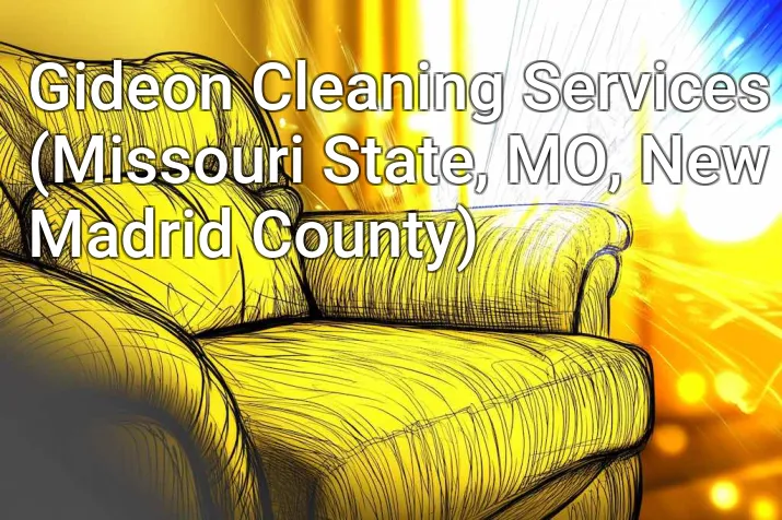Gideon Cleaning Services (Missouri State, MO, New Madrid County)