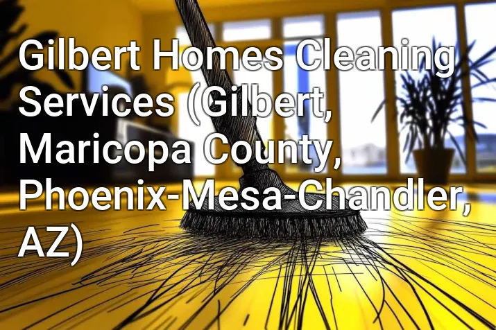 Gilbert Homes Cleaning Services (Gilbert, Maricopa County, Phoenix-Mesa-Chandler, AZ)
