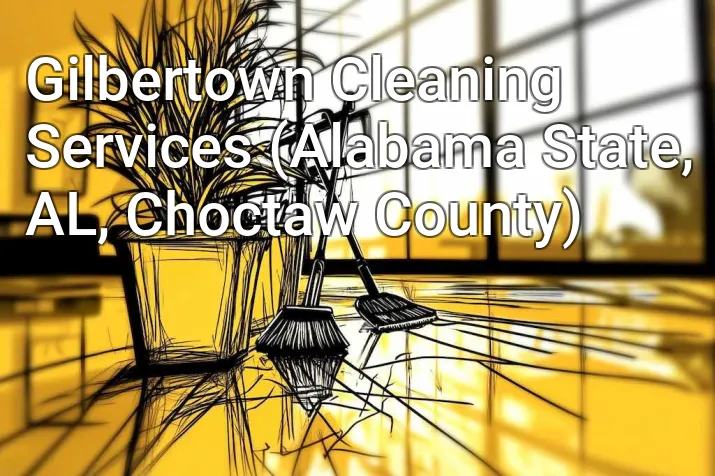 Gilbertown Cleaning Services (Alabama State, AL, Choctaw County)