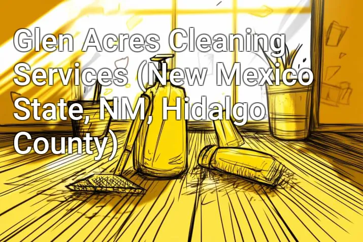 Glen Acres Cleaning Services (New Mexico State, NM, Hidalgo County)