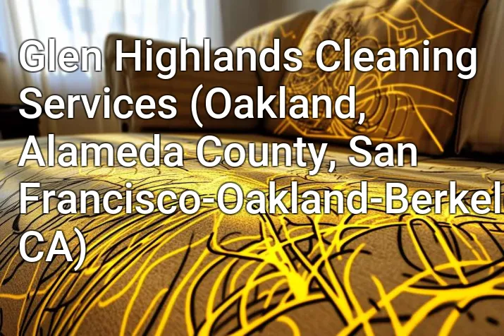 Glen Highlands Cleaning Services (Oakland, Alameda County, San Francisco-Oakland-Berkeley, CA)
