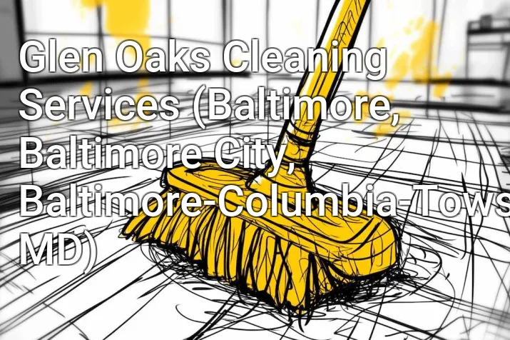 Glen Oaks Cleaning Services (Baltimore, Baltimore City, Baltimore-Columbia-Towson, MD)