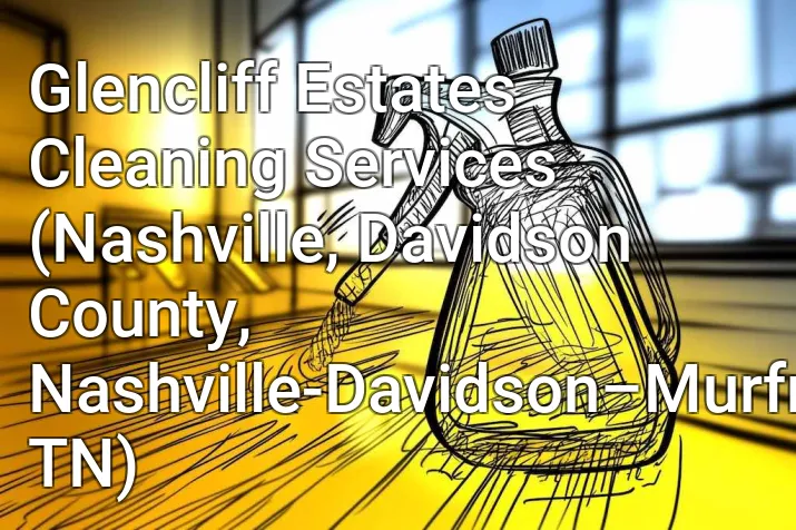 Glencliff Estates Cleaning Services (Nashville, Davidson County, Nashville-Davidson–Murfreesboro–Franklin, TN)