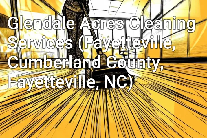 Glendale Acres Cleaning Services (Fayetteville, Cumberland County, Fayetteville, NC)