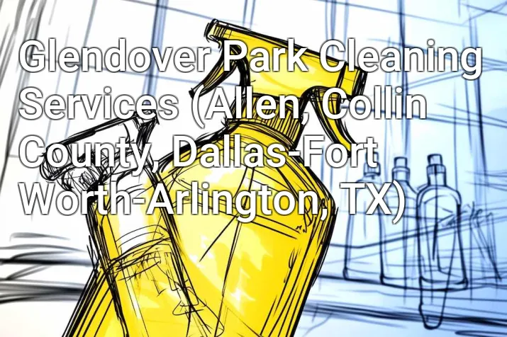 Glendover Park Cleaning Services (Allen, Collin County, Dallas-Fort Worth-Arlington, TX)
