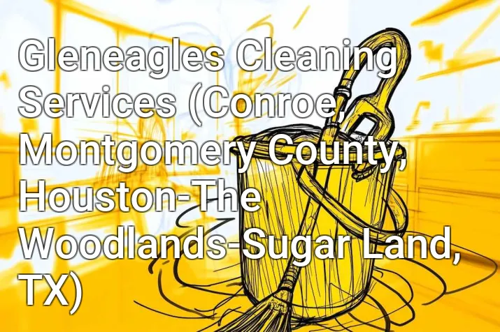 Gleneagles Cleaning Services (Conroe, Montgomery County, Houston-The Woodlands-Sugar Land, TX)