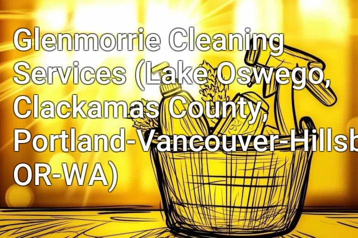 Glenmorrie Cleaning Services (Lake Oswego, Clackamas County, Portland-Vancouver-Hillsboro, OR-WA)