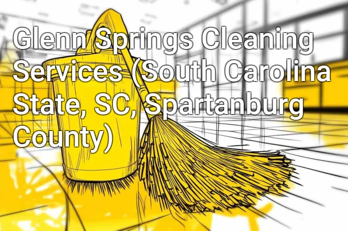Glenn Springs Cleaning Services (South Carolina State, SC, Spartanburg County)