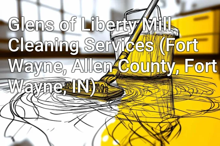 Glens of Liberty Mill Cleaning Services (Fort Wayne, Allen County, Fort Wayne, IN)