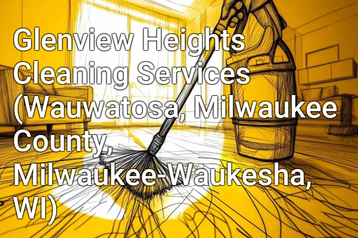 Glenview Heights Cleaning Services (Wauwatosa, Milwaukee County, Milwaukee-Waukesha, WI)
