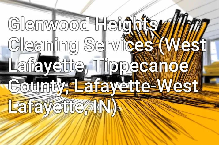 Glenwood Heights Cleaning Services (West Lafayette, Tippecanoe County, Lafayette-West Lafayette, IN)