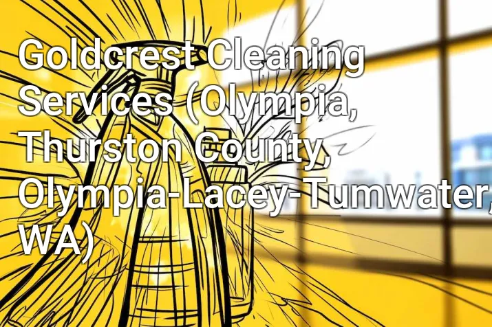 Goldcrest Cleaning Services (Olympia, Thurston County, Olympia-Lacey-Tumwater, WA)