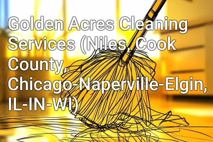 Golden Acres Cleaning Services (Niles, Cook County, Chicago-Naperville-Elgin, IL-IN-WI)