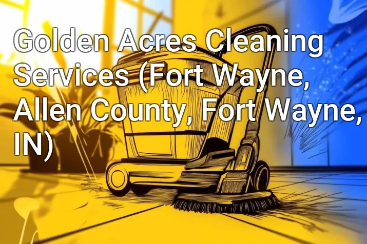 Golden Acres Cleaning Services (Fort Wayne, Allen County, Fort Wayne, IN)