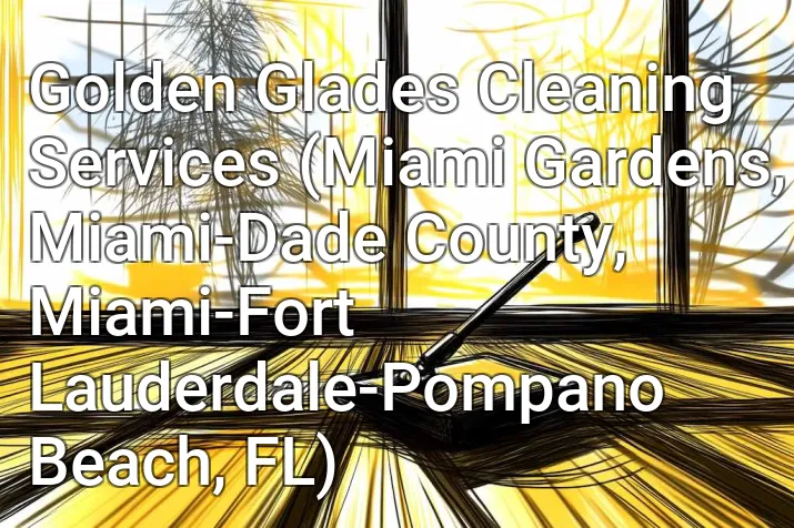 Golden Glades Cleaning Services (Miami Gardens, Miami-Dade County, Miami-Fort Lauderdale-Pompano Beach, FL)
