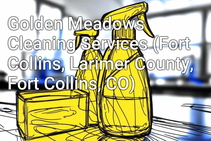 Golden Meadows Cleaning Services (Fort Collins, Larimer County, Fort Collins, CO)
