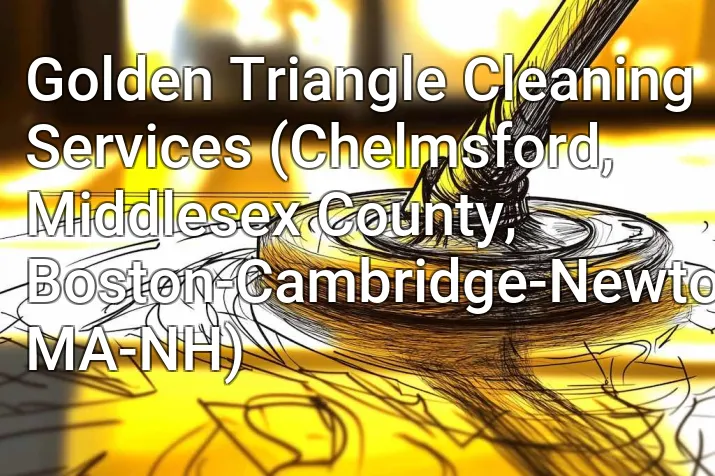 Golden Triangle Cleaning Services (Chelmsford, Middlesex County, Boston-Cambridge-Newton, MA-NH)