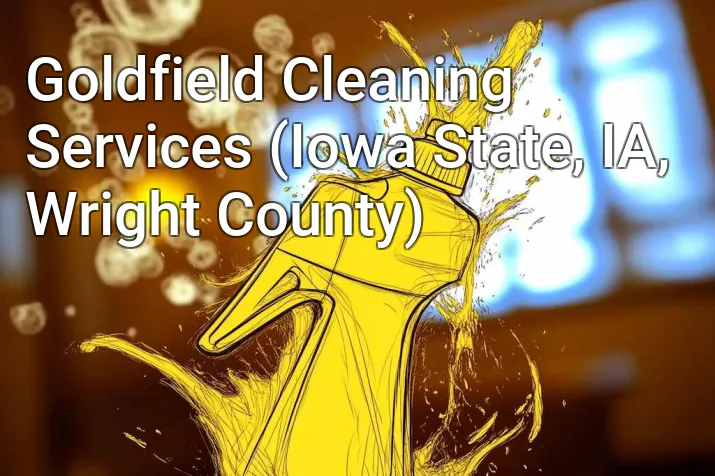 Goldfield Cleaning Services (Iowa State, IA, Wright County)