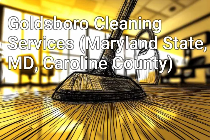 Goldsboro Cleaning Services (Maryland State, MD, Caroline County)